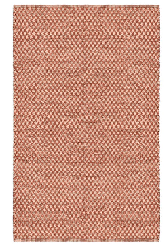 Check Rug - Topaz and Bisque