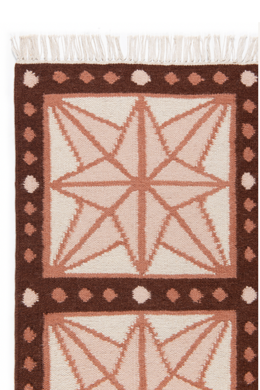 Star Rug - Bisque, Topaz, Chocolate and Eggshell