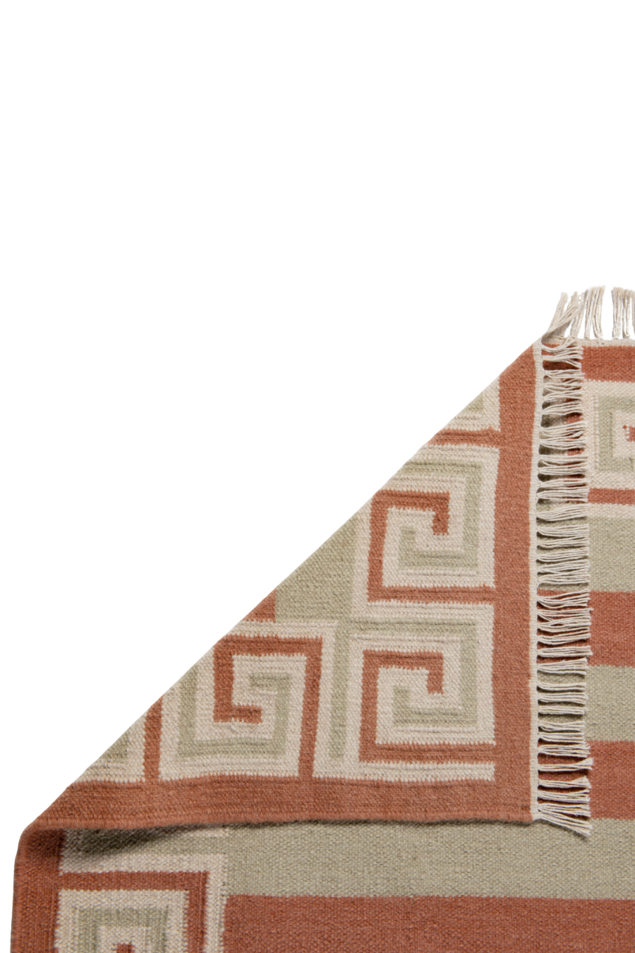 Stripe Rug - Celadon, Topaz and Eggshell