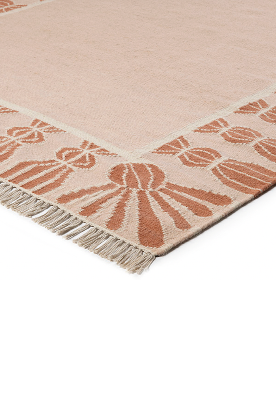 Tassel Rug - Bisque, Topaz and Eggshell