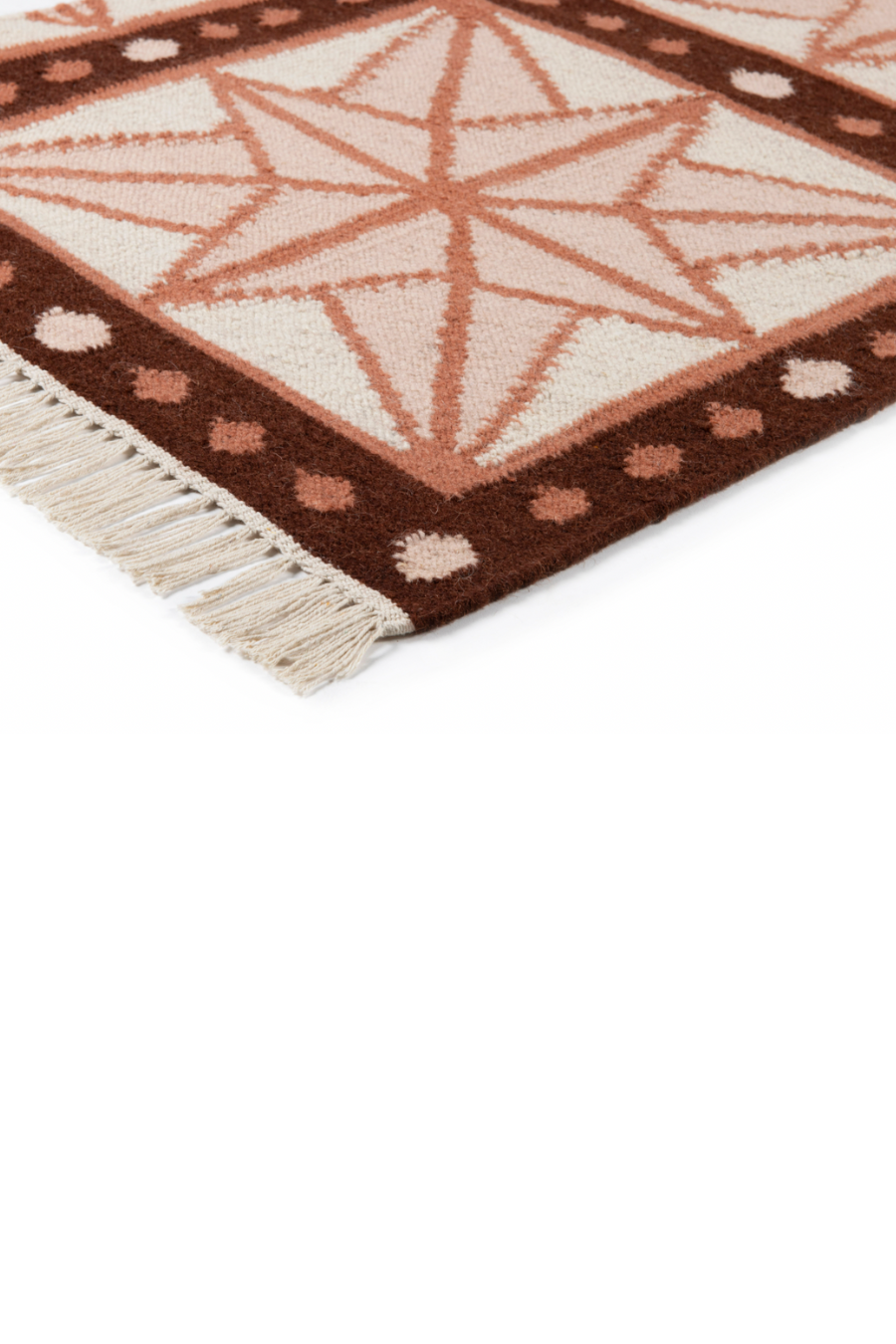 Star Rug - Bisque, Topaz, Chocolate and Eggshell