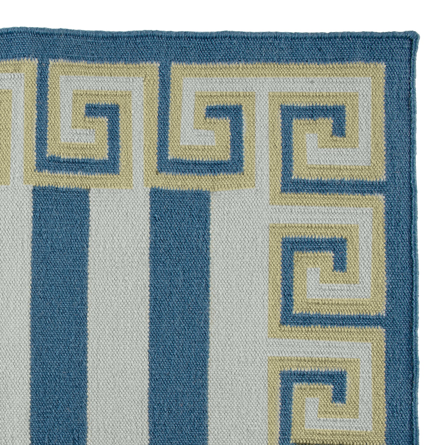 Stripe Performance Indoor/Outdoor Rug - Harbor Blue