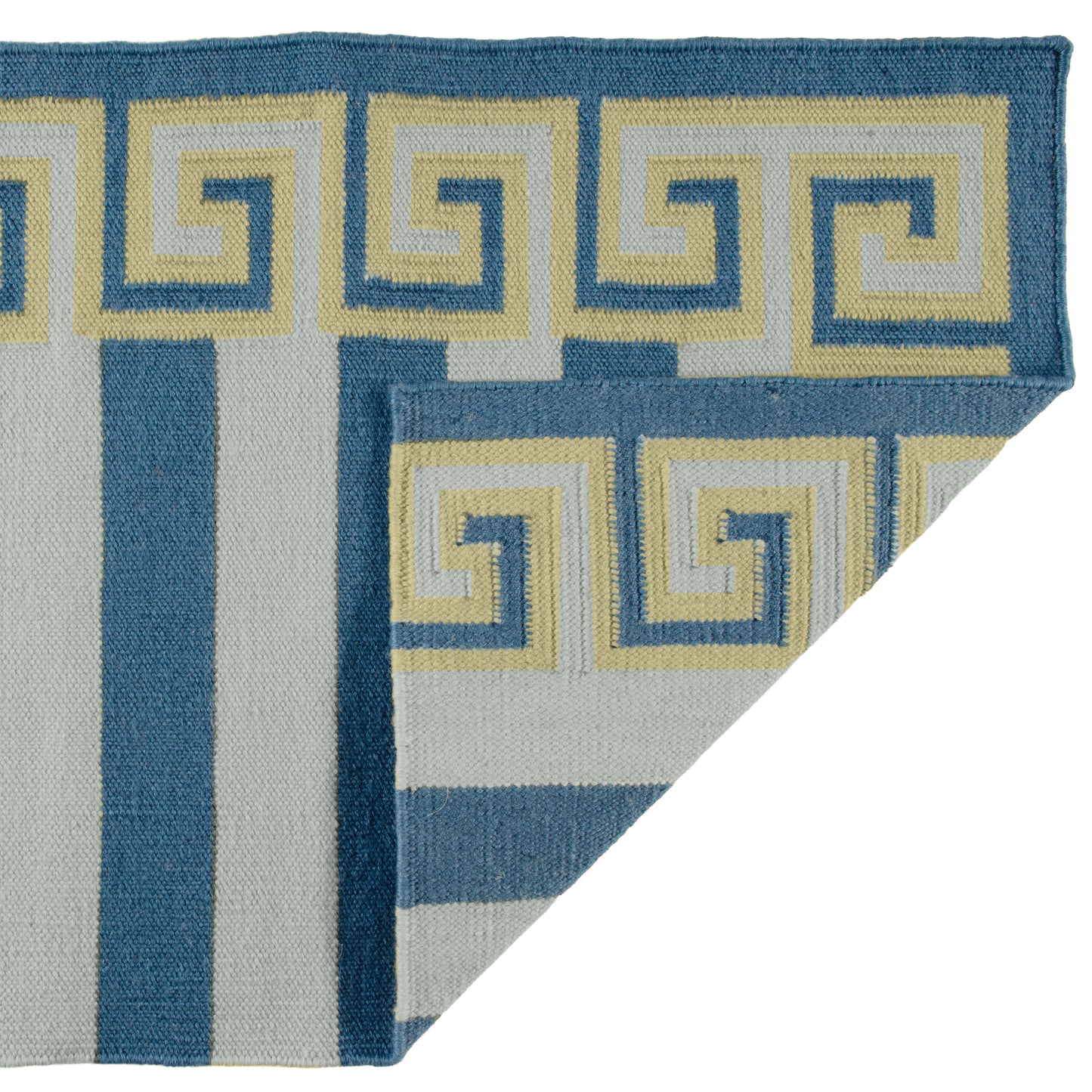 Stripe Performance Indoor/Outdoor Rug - Harbor Blue