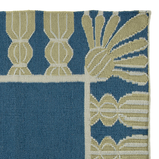 Tassel Performance Indoor/Outdoor Rug - Harbor Blue