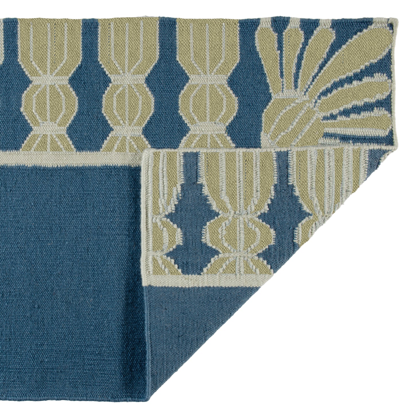 Tassel Performance Indoor/Outdoor Rug - Harbor Blue