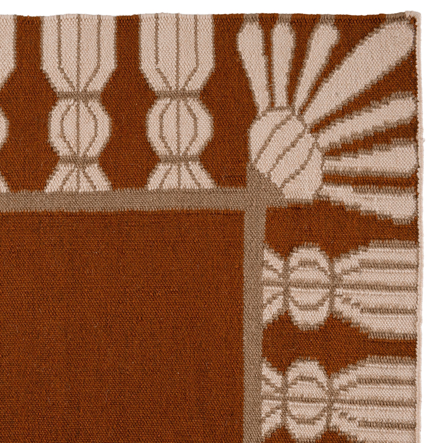 Tassel Performance Indoor/Outdoor Rug - Red Clay