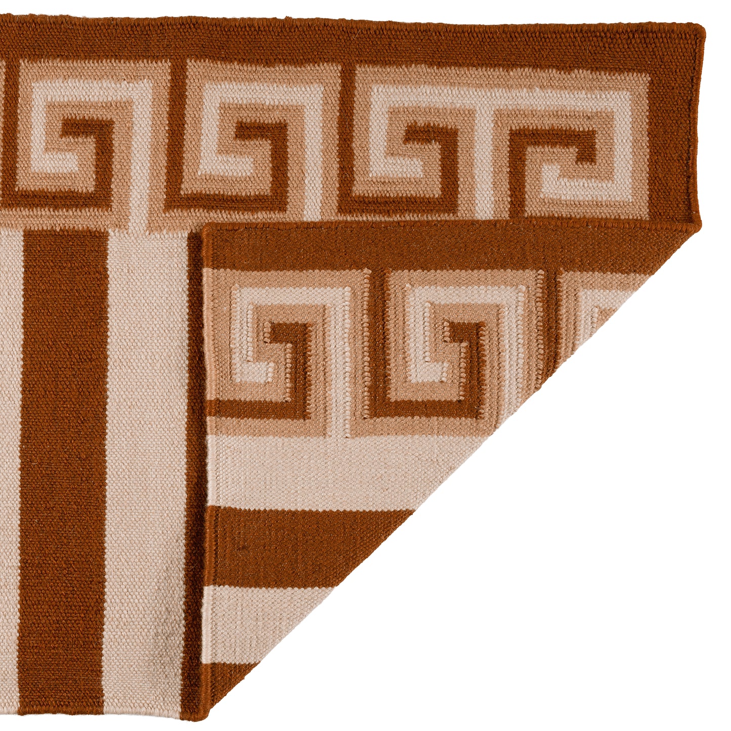 Stripe Performance Indoor/Outdoor Rug - Red Clay