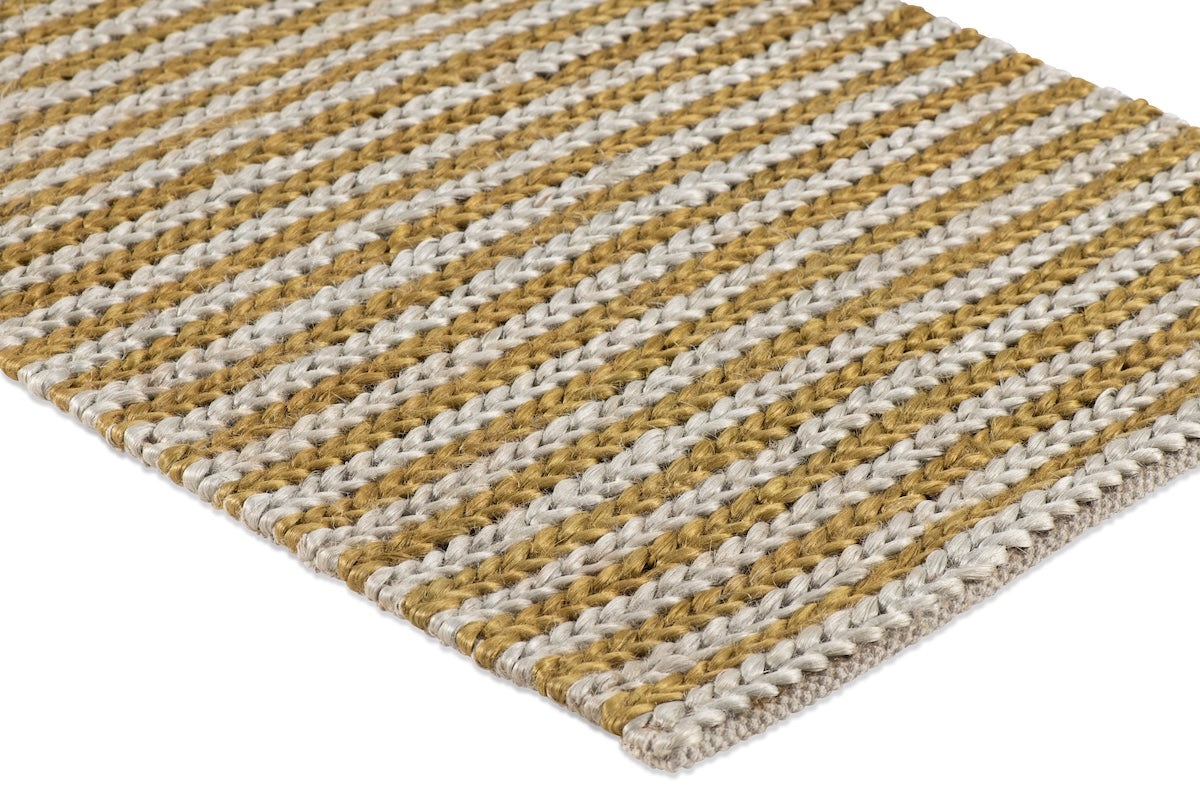 Braid Rug - Olive and Sky Bue