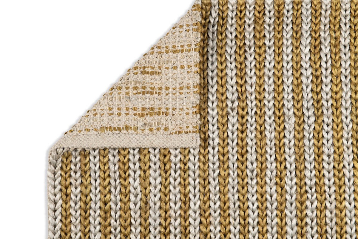 Braid Rug - Olive and Sky Bue