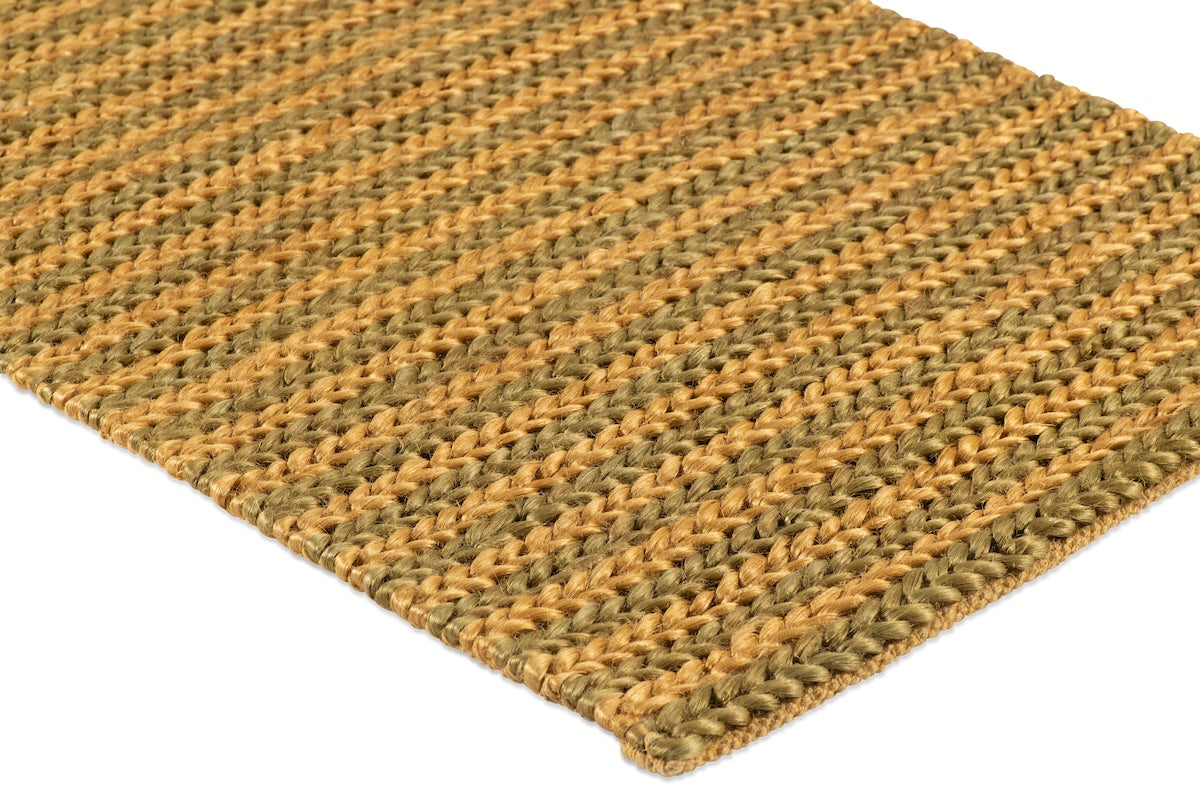Braid Rug - Mustard and Olive