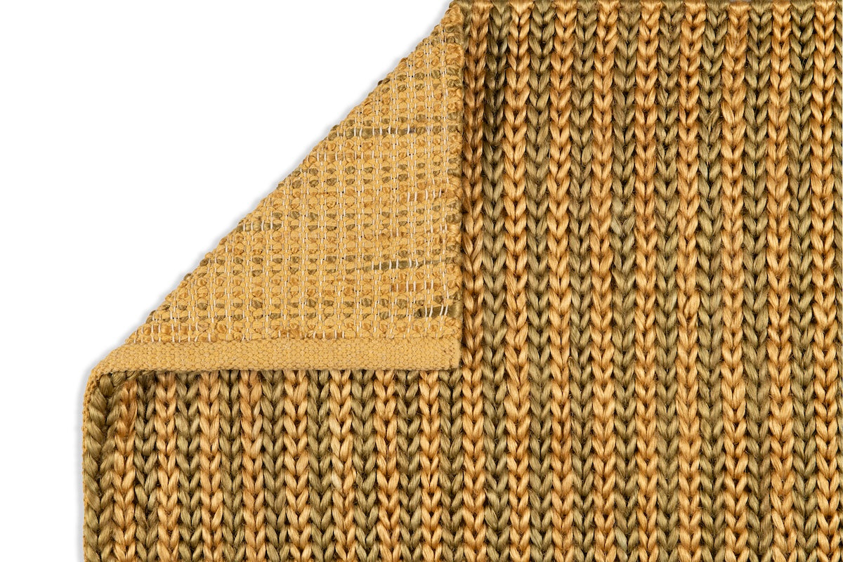 Braid Rug - Mustard and Olive
