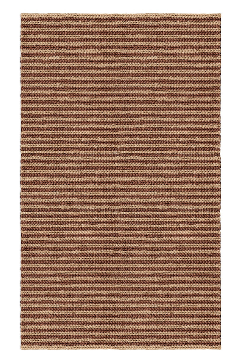 Braid Rug - Chocolate and Natural