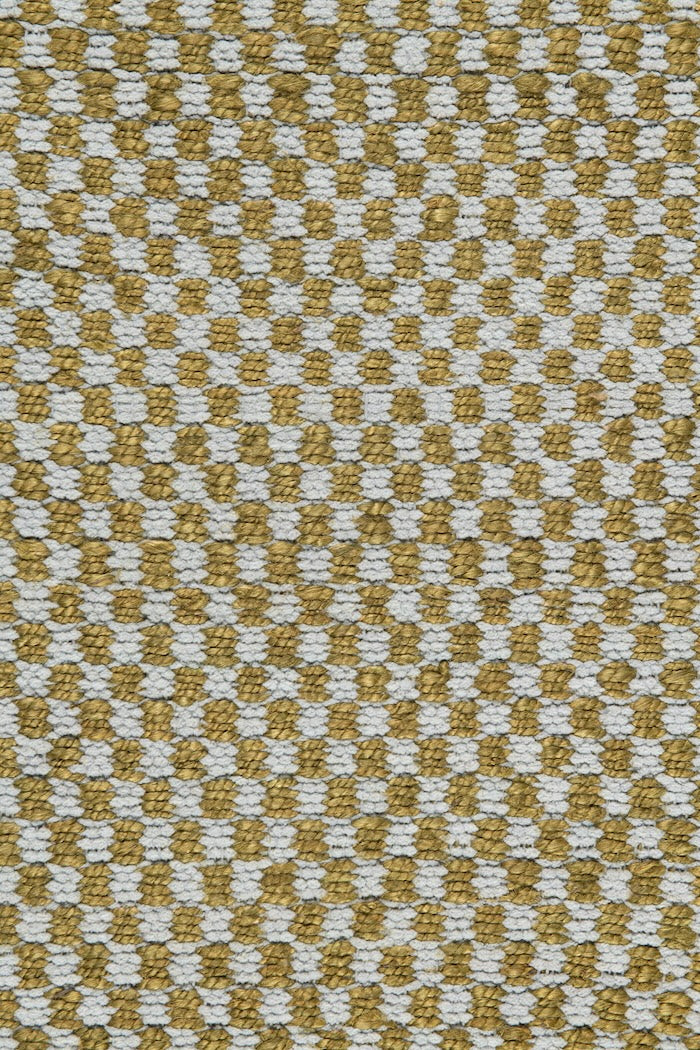 Handwoven hemp and chenille rug in Moss and Pale Blue by Part & Parcel Goods