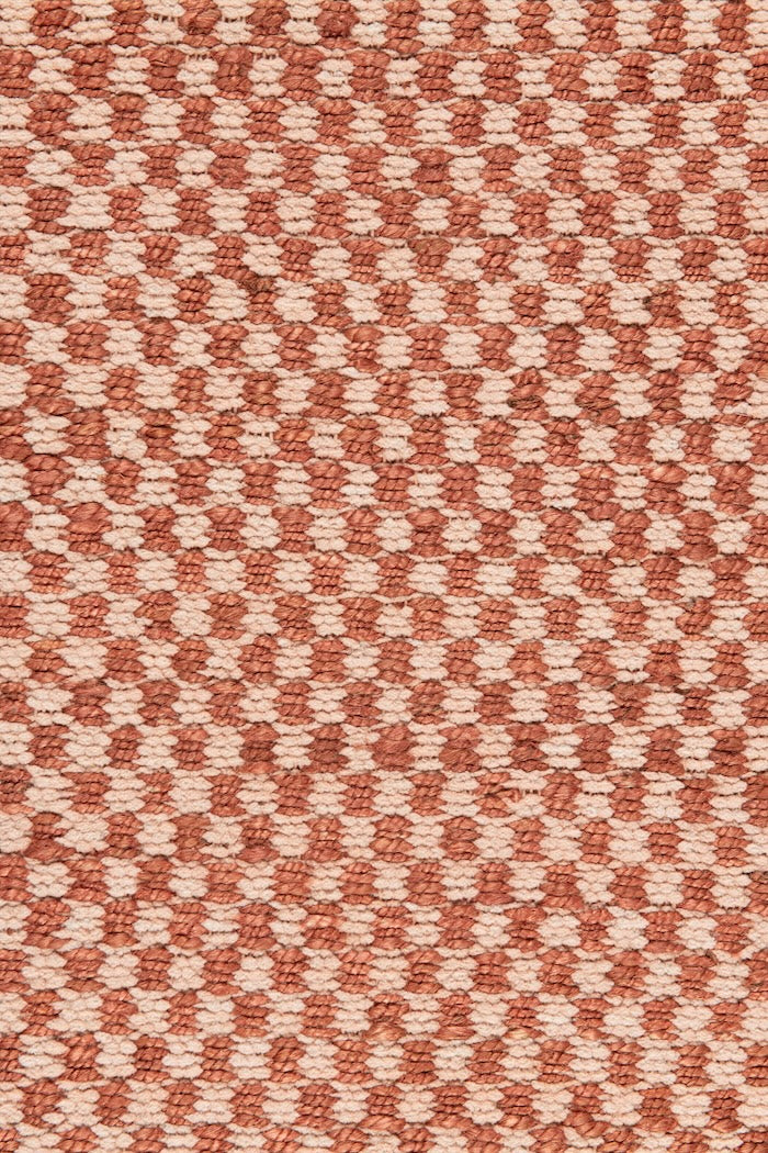 Handwoven hemp and chenille rug in Topaz and Bisque by Part & Parcel Goods