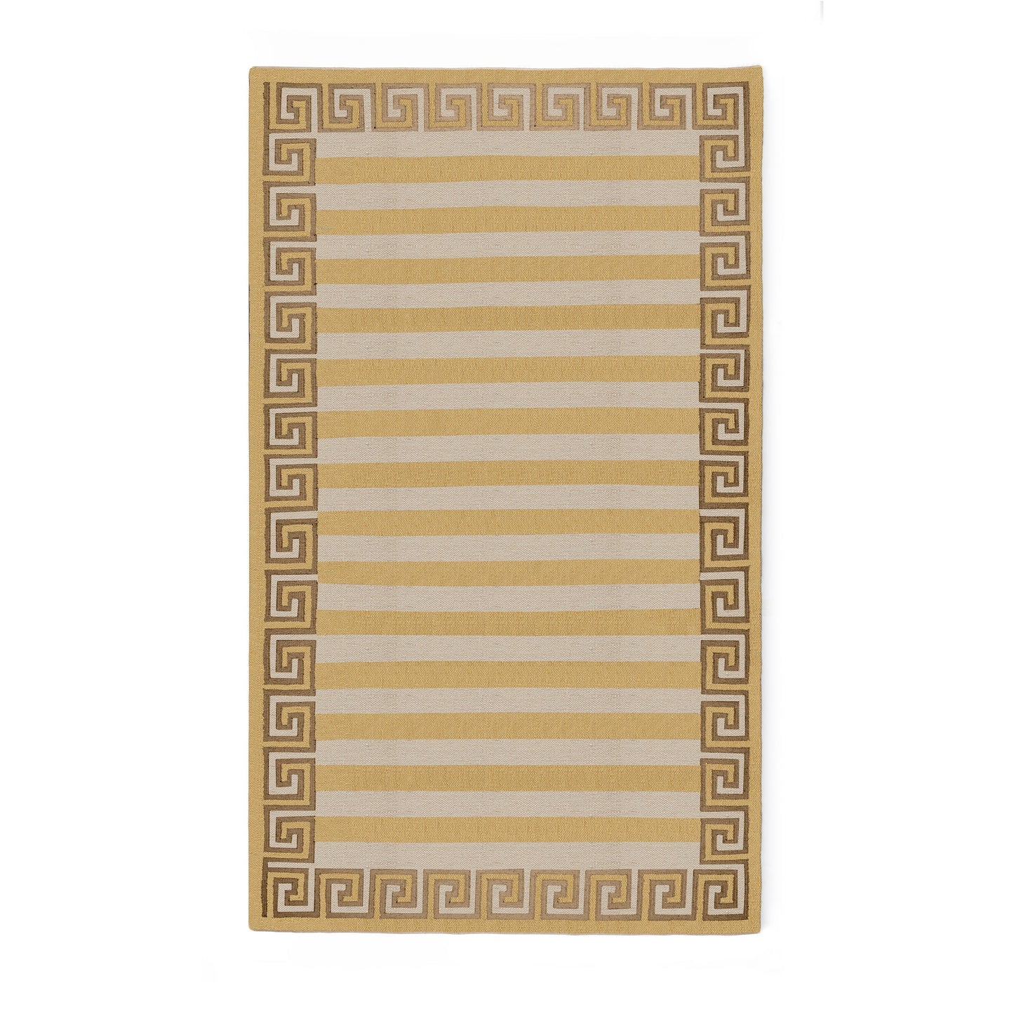 Stripe Performance Indoor/Outdoor Rug in Golden Hour