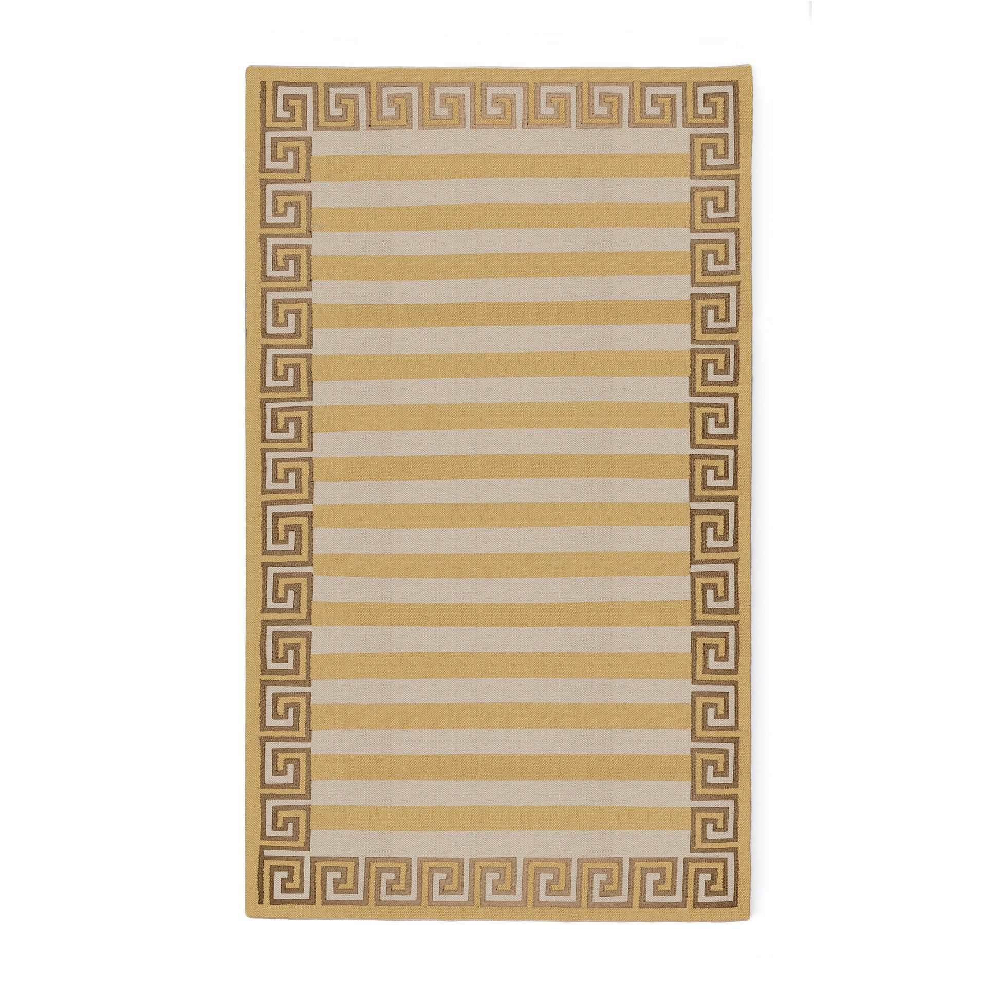 Stripe Performance Indoor/Outdoor Rug in Golden Hour
