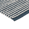 SCALLLOP STRIPE - Hemp - 2J05 - Chenille - 4N07 - Sapphire & Eggshell