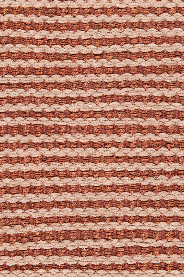 SCALLOP STRIPE - Hemp - 2E01 - Chenille - 2G03 - Topaz & Bisque