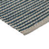 SCALLOP STRIPE - Hemp - 2N16 - Chenille - 2J05 - Sky Blue & Sapphire