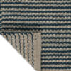 SCALLOP STRIPE - Hemp - 2N16 - Chenille - 2J05 - Sky Blue & Sapphire