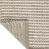 SCALLOP STRIPE - Hemp - 2N16 - Chenille - 4N07 - Sky Blue & Eggshell