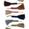 Wool Rug Swatch Bundle for Tassel, Stripe, Star and Chain Rugs